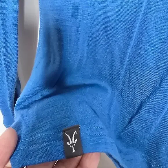 Women's Ibex Woolies 150 Blue 100% Merino Wool 1/4 Zip Pullover Top Size Small - Picture 2 of 5